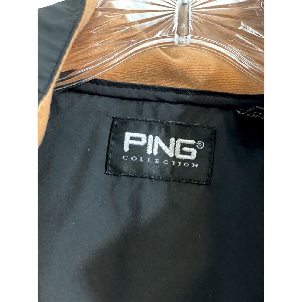 Ping Medium Windbreaker Pullover Pocket Golf Long… - image 3